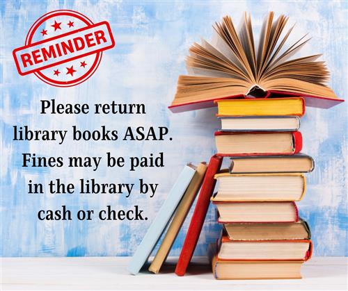Library Books Due Now